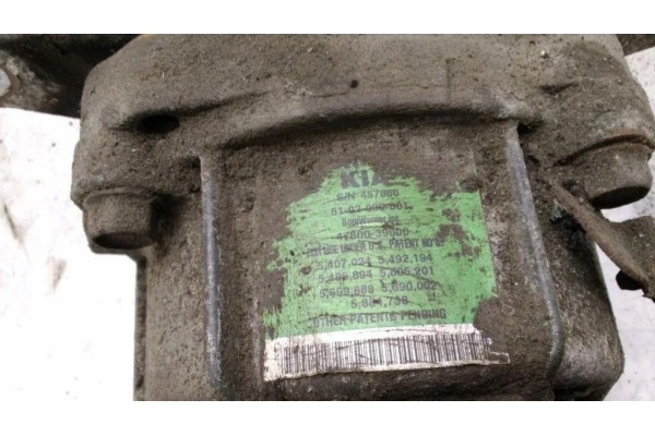Rear reducer KIA 5102027001 2 66L gasoline 132kW 2006 Catalog number of the original 5102027001