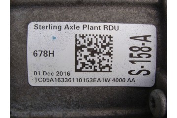 BRIDGE REAR FORD EDGE MK2 S 158 A Catalog number of the original 01DRC2016
