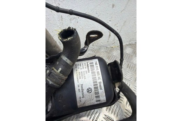 Webasto VW SHARAN 7N1 7N2 7N0815005AE 1 97L diesel 135kW 2016 Customs tariff code 87089997
