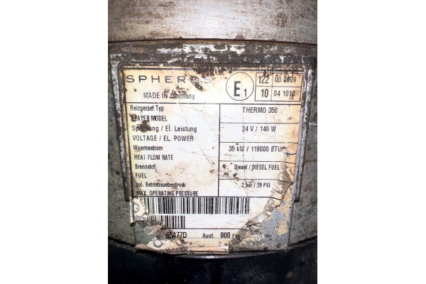 81779016086 MAN Water Heater Car type buses