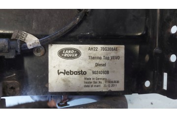 Calefactor estacionario WEBASTO AH2270G308AE 9024093B para Land Rover 
