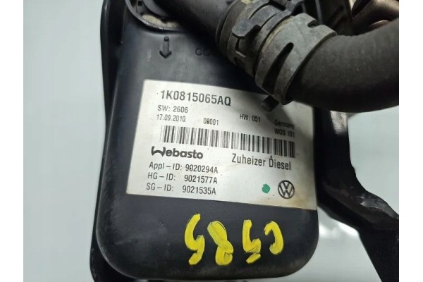 Webasto VW CADDY III VAN 2KA 2KH 2CA 2CH 1K0815065AQ 1 9L diesel Car type passenger cars
