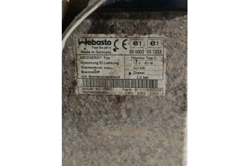 Webasto RENAULT MASTER III Van FV 000002031232 2 3L diesel 110kW 2011 Car type passenger cars