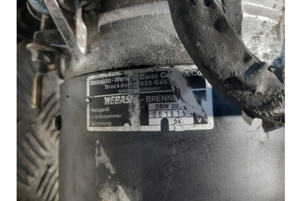 WEBASTO PARKING HEATER DBW 2010 Part manufacturer Thermo