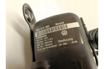 VOLKSWAGEN PASSAT B8 WEBASTO PARKING HEATER 3Q0815005 3Q0819595 Catalog number of the part 3Q0815005