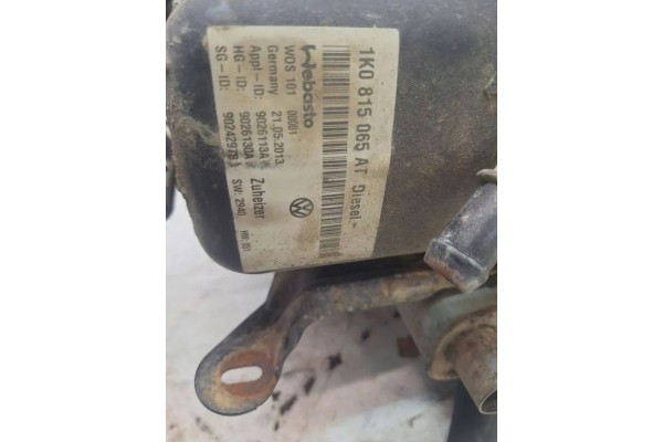 Webasto VW CADDY III Van 2KA 2KH 2CA 2CH 9026130A 2 0L diesel 62kW Catalog number of the part 9026130A
