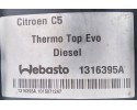 Calefactor estacionario Webasto Thermo Top para Citroën C5 III X7 Diés