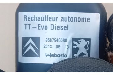 PARKING HEATER WEBASTO THERMO TOP EVO CITROEN C5 III X7 EU 9687946580 Quality of parts according to GVO O original with manufact