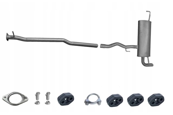 RENAULT KOLEOS 2 0 dci 110KW127KW 2008 2012 SILENCERS FINAL SILENCER PIPE