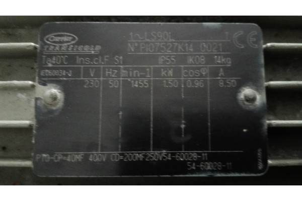 Unidad de Refrigeración Carrier Xarios 350 Nº 026/035