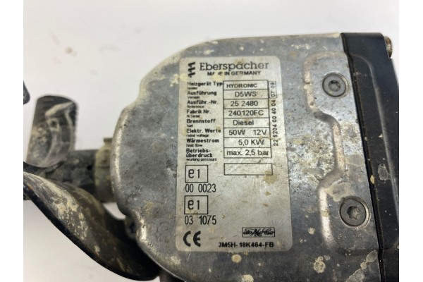Parking heater Webasto Ford C MAX I 3M5H18K463GB Catalog number of substitutes e1031075 3M5H18K464 FB