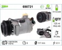 AIR CONDITIONING COMPRESSOR VALEO Catalog number of substitutes AVA Clever Choice FDAK586 BV PSH 090 595 046 020 BV PSH 090 595 
