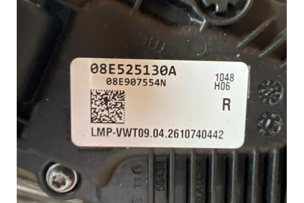 Diferencial trasero puente VW Golf 8 R VIII 08E525010N Nuevo original