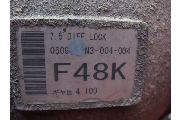 MITSUBISHI PAJERO 4 IV 3 2 DI D 4M41 DYFER BRIDGE REAR F48K 4 100 DIFF LOCK Catalog number of substitutes 4100