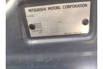 MITSUBISHI PAJERO 4 IV 3.2 DI-D 4M41 PUENTE DIFERENCIAL TRASERO F48K 4