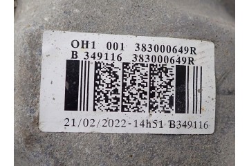 Puente Diferencial Trasero 1.5 dCI 85kW 383000649R Dacia Duster II