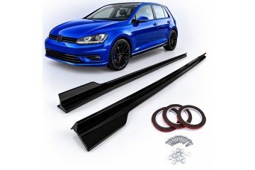 Threshold Pads VW GOLF VII 12 20r Black Gloss