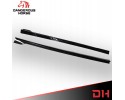Threshold Pads VW GOLF VII 12 20r Black Gloss Catalog number of the part P LP 01 11 OT