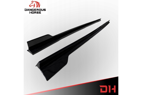 Threshold Pads VW GOLF VII 12 20r Black Gloss Car type passenger cars