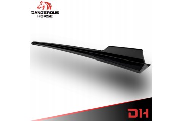 Threshold Pads VW GOLF VII 12 20r Black Gloss Version European