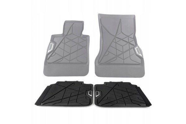 Rubber Rugs BMW Series 7 G70 Rear Catalog number of the part 51475A56C43