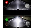 4 x 9 Luces LED de Conducción 12/24V Halógenas de Largo Alcance DRL Ap