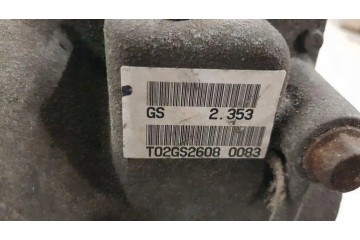 Rear reducer MITSUBISHI OUTLANDER II CW_W T02GS2608 2 2L diesel 130kW Catalog number of the part T02GS2608