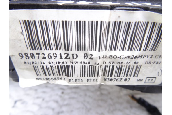 98072691 MANDO LUCES PEUGEOT 308 Access 2014 98072691 211896 PEUGEOT - 2