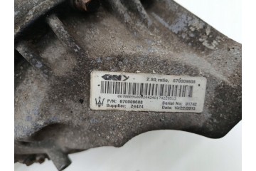 Puente trasero diferencial Maserati Quattroporte VI 670009608 2.80