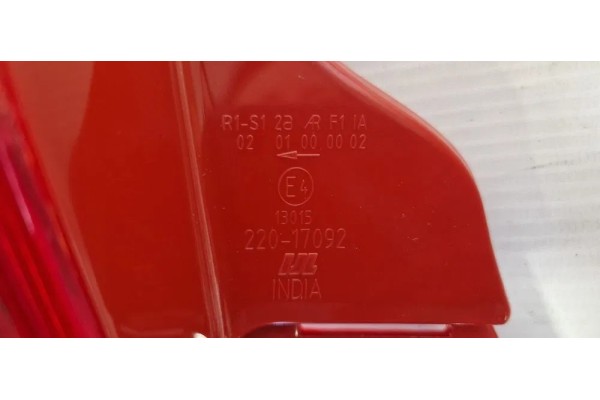 Lamp left rear Suzuki Alto 09 16 OE 35671M68K00 000 Part manufacturer Suzuki OE