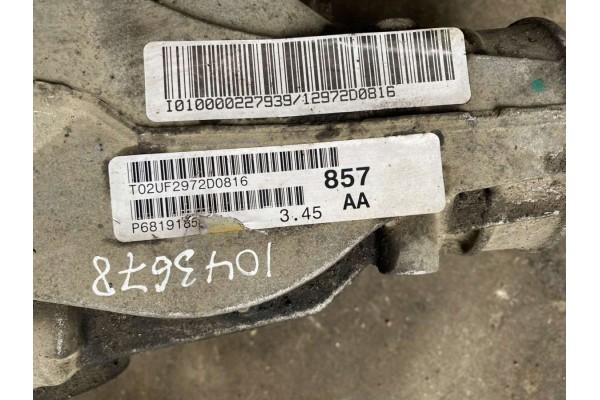 JEEP GRAND CHEROKEE IV WK WK2 Front axle Differential 2012 Engine type diesel