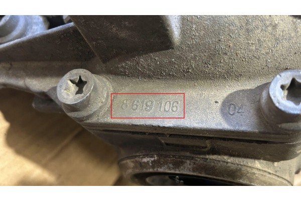 Rear reducer BMW C08187 0 0L diesel 2020 Car type passenger cars