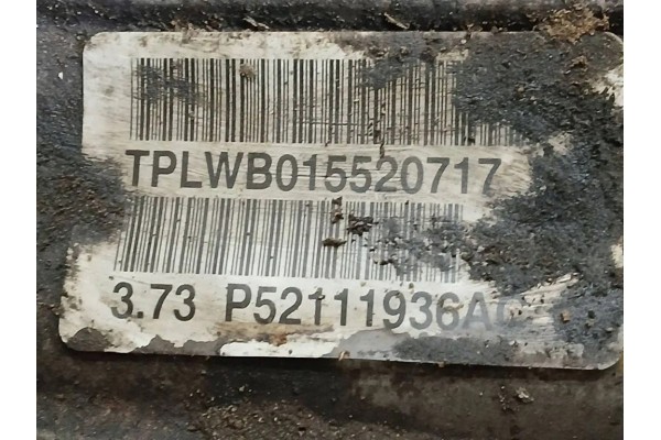 Front reducer JEEP GRAND CHEROKEE II WJ WG TLWB015520717 5 7L lpg Catalog number of the original TLWB015520717