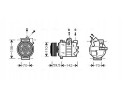 COMPRESSOR AIR CONDITIONING VNAK220 AVA CLEVER CHOICE Part manufacturer AVA Quality cooling