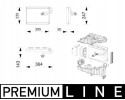 EVAPORATOR AIR CONDITIONING SYSTEM AE 269 000P Packaging status original