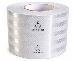 MICROPRISMATIC TAPE REFLECTIVE white 50m CONTOUR WIDE 10cm