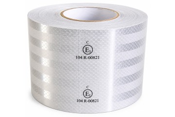 MICROPRISMATIC TAPE REFLECTIVE white 50m CONTOUR WIDE 10cm