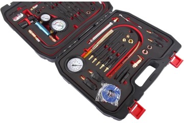 Kit Profesional de Medidor de Compresión con 34 Adaptadores para Motor