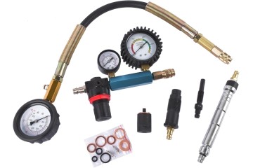 Kit Profesional de Medidor de Compresión con 34 Adaptadores para Motor