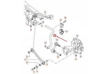 OE VAG 3C0511409D STABILIZER AUDI T Q3 VW CC PASSAT PASSAT CC TIGUAN Car type passenger cars