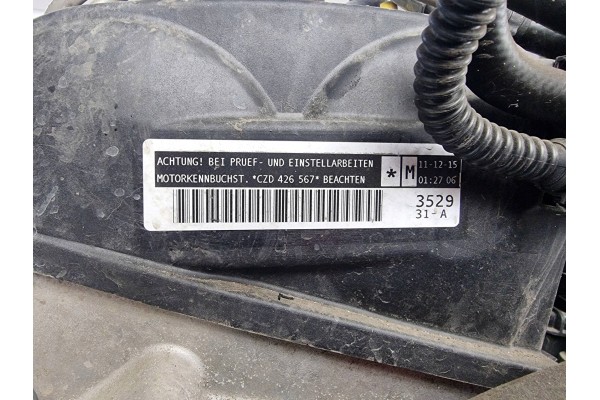 ENGINE COMPLETE CZDA 1 4 TSI 149 KM SKODA OCTAVIA III Engine type petrol
