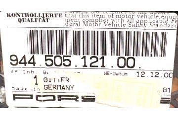 PORSCHE 94450512100 air intake grille gitter Catalog number of the part 94450512100
