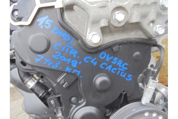 ENGINE 1 5 BLUE HDI YH01 DV5RC CITROEN PEUGEOT OPEL OTHER 7 TYS KM SLASK Engine type diesel