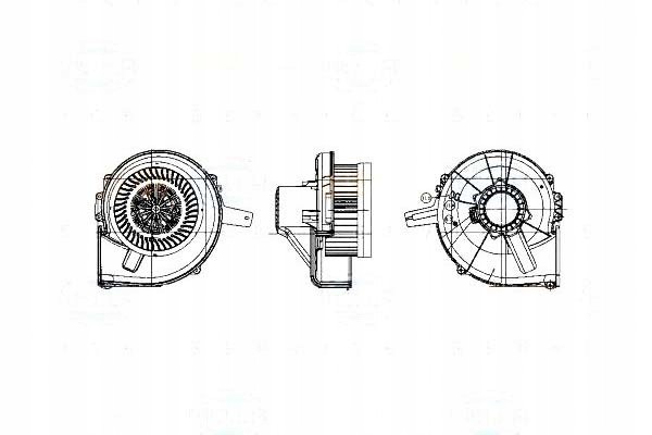BLOWER FAN BEHR Part manufacturer Behr Hella Service