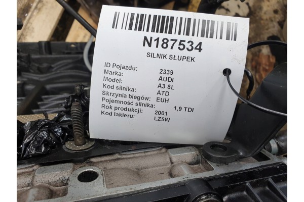 ENGINE POST ATD 1 9 TDI 100 KM AUDI A3 8L Part manufacturer Audi OE