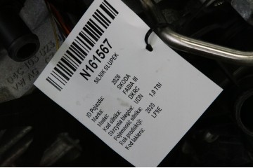 ENGINE POST DKR 1 0 TSI 110 KM SKODA FABIA III Car type passenger cars