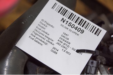 ENGINE POST K9K612 D210251 1 5 DCI 89 KM DACIA DOKKER Part manufacturer Dacia OE