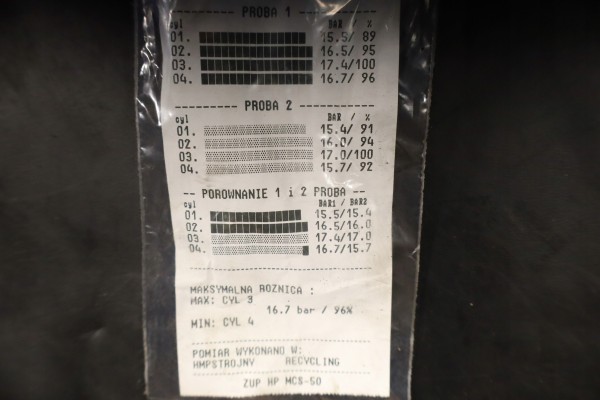ENGINE NISSAN TIIDA AND 1 6 110KM HR16 TEST FILM Packaging status replacement
