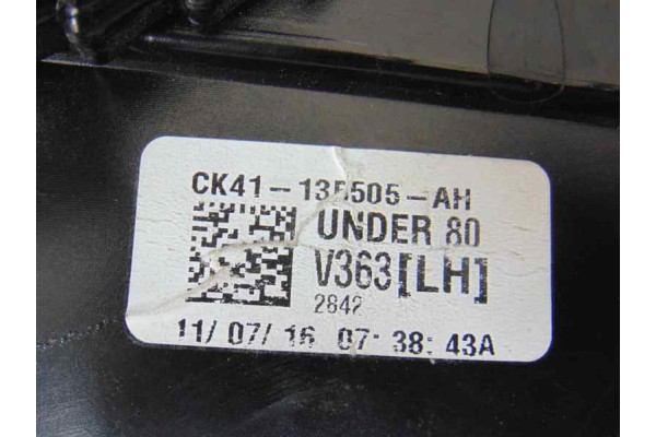 CK41-13B505-AH PILOTO TRASERO IZQUIERDO FORD TRANSIT CUSTOM FURGÓN (TTF) 250 L1 Ambiente CK41-13B505-AH 181875 FORD - 1