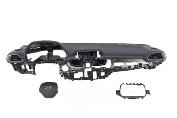 Dashboard Hyundai console cockpit cushions belts set repair
